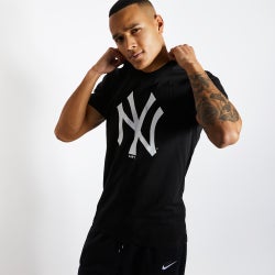 Men T-Shirts - New Era Logo - Navy-Navy