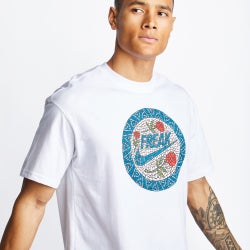 Men T-Shirts - Nike Shortsleeve - White-White
