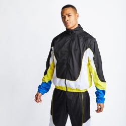 Men Track Tops - Nike City Edition - Black-White-Opti Yellow