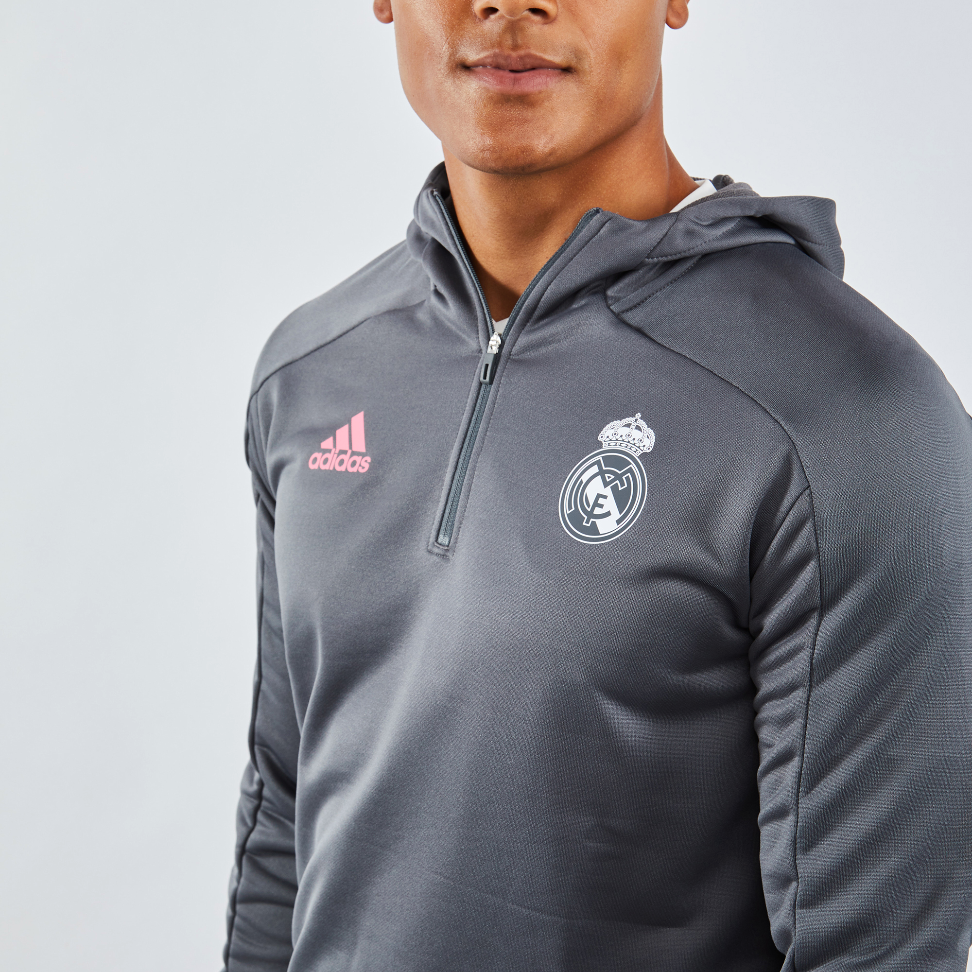 adidas Real Madrid Half Zip @ Footlocker