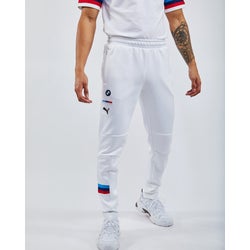 Men Pants - Puma Motorsport Bmw - White-White-White