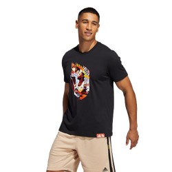 Men T-Shirts - adidas Dame - Black-Black