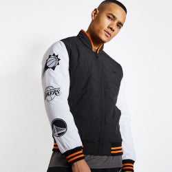 Men Jackets - New Era Swingman - Black-Black