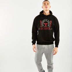 Men Hoodies - Mitchell & Ness Over The Head - Black-Black