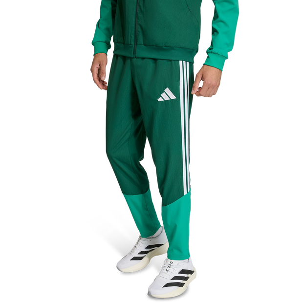 Adidas Algeria Pre Uomo - Pantaloni Verde - Taglia XL - Poly Woven
