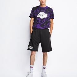 Homme Shorts - New Era Basketball - Black-Black