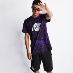 Men T-Shirts - New Era Shortsleeve - Purple-Purple