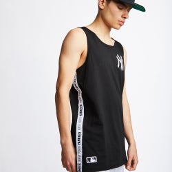 Men Vests - New Era Mlb Sleeveless - Black-Black