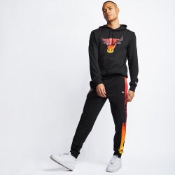 Men Pants - New Era Cuffed - Black-Black