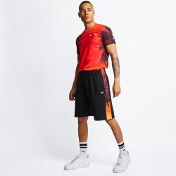 Men Shorts - New Era Basketball - Black-Black
