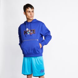 Men Hoodies - Nike Space Jam - Light Concord-Light Concord