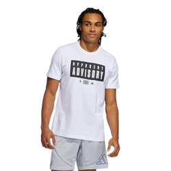 Men T-Shirts - adidas Dame - White-White