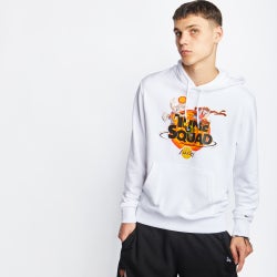 Men Hoodies - New Era Nba Space Jam Over The Head - White-White