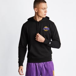 Men Hoodies - New Era NBA Over The Head - Black-Black