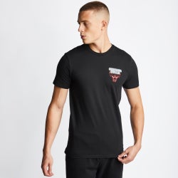 Men T-Shirts - New Era NBA Shortsleeve - Black-Black