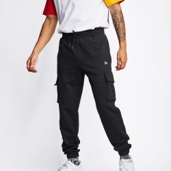 Men Pants - New Era Nba  Cargo - Black-Black