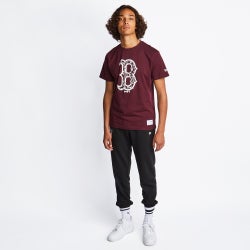 Men T-Shirts - New Era Mlb Shortsleeve Tee - Red-Red