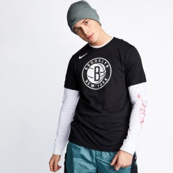 Men T-Shirts - Nike Nba  Shortsleeve - Black-Black