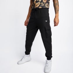 Men Pants - New Era Nba Cargo Pant - Black-Black