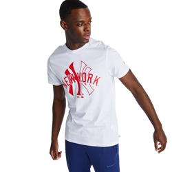 Men T-Shirts - New Era Shortsleeve - White-White