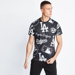Men T-Shirts - New Era Shortsleeve - Black Aop-Black Aop