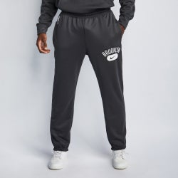 Men Pants - Nike Nba Splt Cuffed Pant - Anthracite-Black