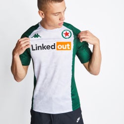 Men T-Shirts - Kappa X Red Star Fc Shortsleeve T-shirt - White-green-White-green