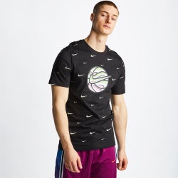 Men T-Shirts - Nike Hbr Shortsleeve Tee - Black-Black