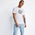 Nike Hbr Shortsleeve Tee - Men T-Shirts White-White