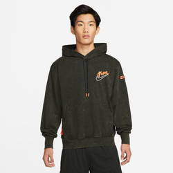 Men Hoodies - Nike Narrative - Night Forest-Total Orange