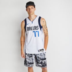 Homme Jerseys/Replicas - Nike Nba L.Doncic Mavericks Swingman - White-Doncic Luka