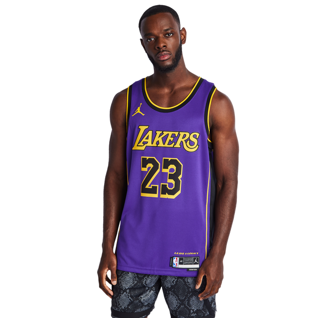 Image of Nike NBA male Maglie/Repliche - Viola - Poly Mesh - Foot Locker035