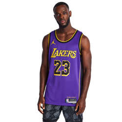 Herren Jerseys/Replicas - Nike Nba L.James Lakers Swingman - Field Purple-James Lebron 23