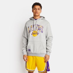 Homme Hoodies - New Era Nba La Lakers - Grey Heather-Grey Heather