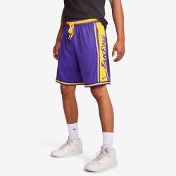 Homme Shorts - Nike Nba La Lakers - Field Purple-Amarillo