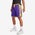 Nike Nba La Lakers - Homme Shorts Field Purple-Amarillo