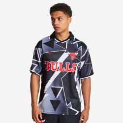 Men Jerseys/Replicas - New Era Nba Chicago Bulls - Black-Black