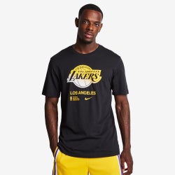 Herren T-Shirts - Nike Nba La Lakers - Black-Black