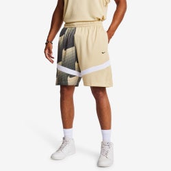 Heren Korte Broeken - Nike Icon+ - Team Gold-White-Black