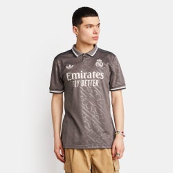 Uomo Jerseys/Replicas - adidas Real Madrid - Charcoal-Charcoal