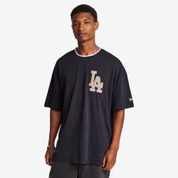 Men T-Shirts - New Era Mlb Los Angeles Dodgers - Navy-Navy