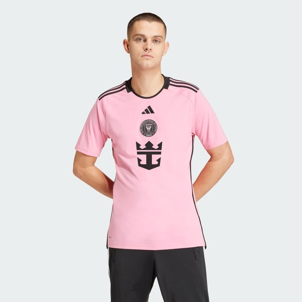 Image of Adidas Inter Miami Cf 24/25 Home male Maglie/Repliche - Rosa - Tela di cotone - Foot Locker035