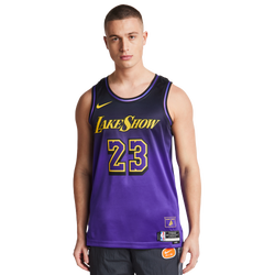 Men Jerseys/Replicas - Nike Nba L.James Lakers Swingman - Field Purple-James Lebron 23