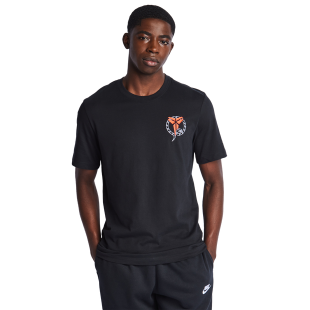 Image of Nike Kb Df Tee Stockings male Magliette - Nero - Jersey di cotone - Foot Locker035