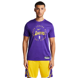 Hombre T-Shirts - Nike Nba La Lakers - Field Purple-Field Purple