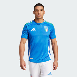 Homme Jerseys/Replicas - adidas Italy 2024 Home Authentic - Blue-Blue