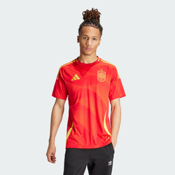 Homme Jerseys/Replicas - adidas Spain 24 Home - Better Scarlet-Better Scarlet