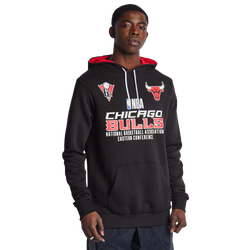 Men Hoodies - New Era Nba Chicago Bulls - Black-Black