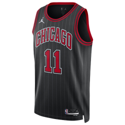 Homme Jerseys/Replicas - Jordan Chicago Bulls Nba Swingman - Black-Black