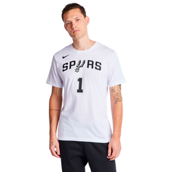 Herren T-Shirts - Nike Nba Spurs - White-Wembanyama Vict